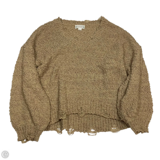Sweater By Loveriche In Tan, Size: M
