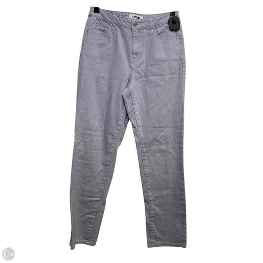 Jeans Straight By RSQ In Purple Denim, Size: 2