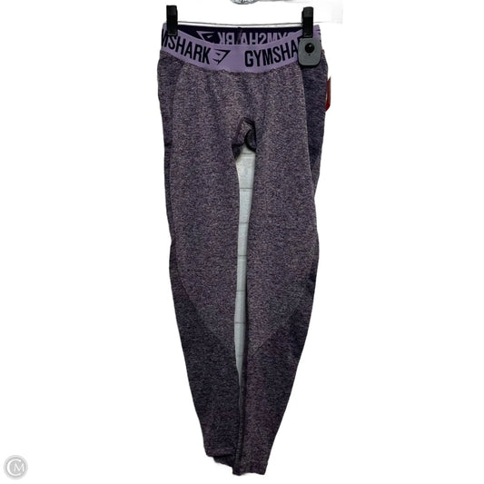 Athletic Leggings By Gym Shark In Purple, Size: Xs