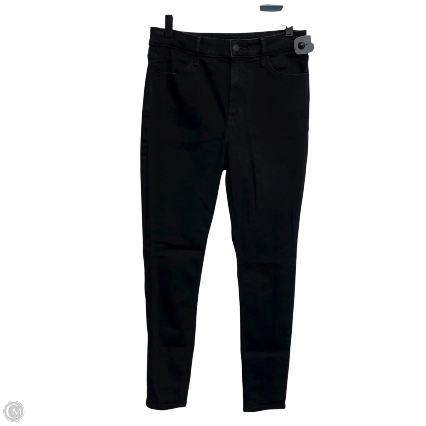 Jeans Skinny By Old Navy In Black Denim, Size: 8