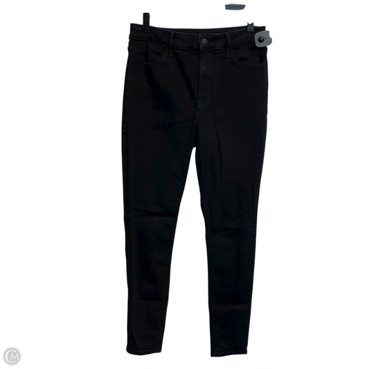 Jeans Skinny By Old Navy In Black Denim, Size: 8