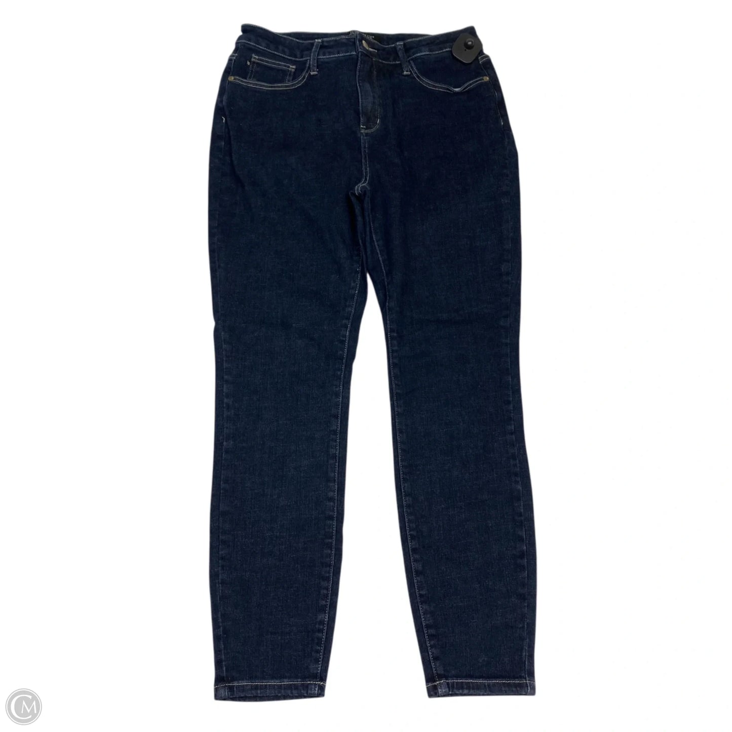 Jeans Skinny By Judy Blue In Blue Denim, Size: 14