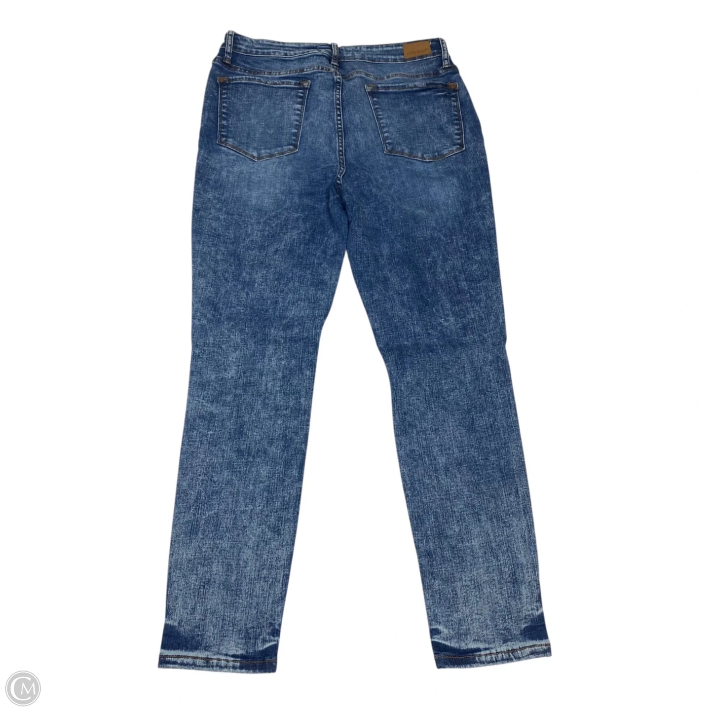 Jeans Skinny By Judy Blue In Blue Denim, Size: 10
