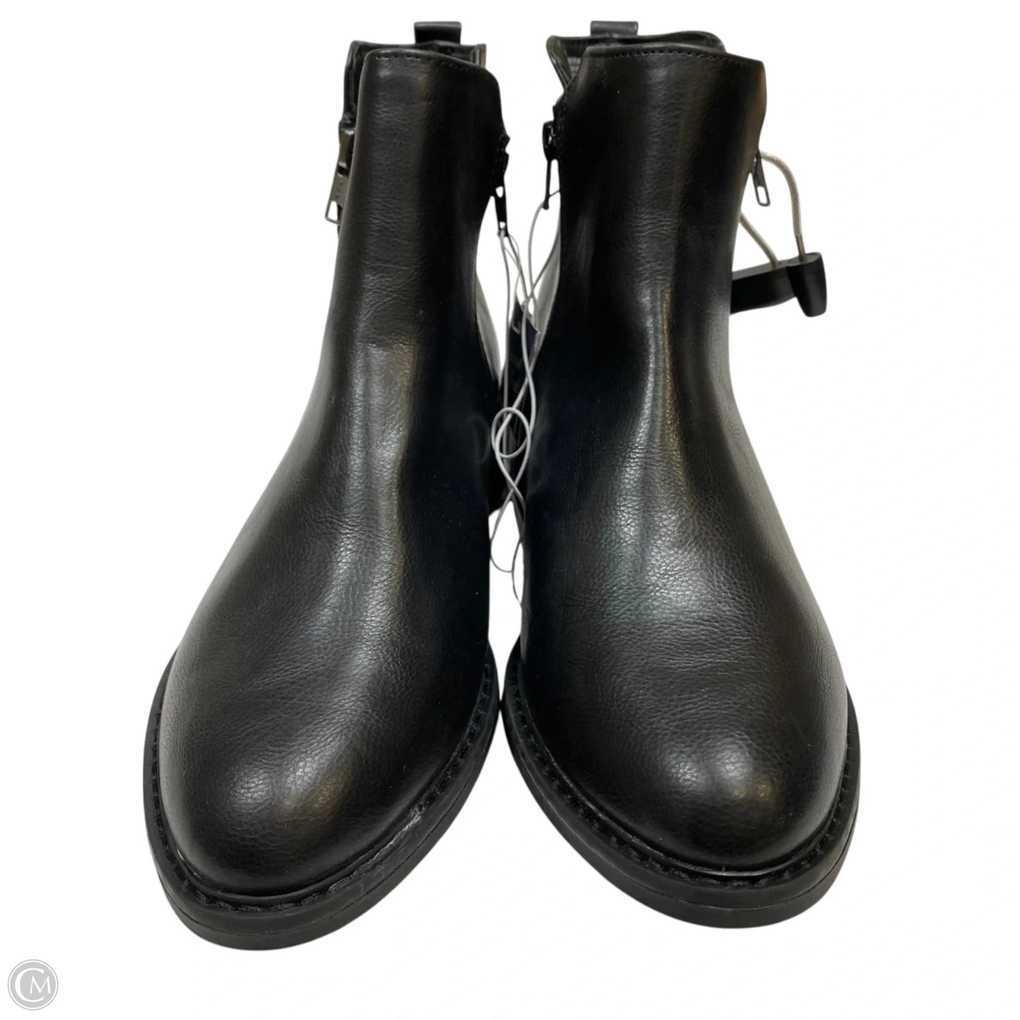 Boots Ankle Flats By Universal Thread In Black, Size: 7.5
