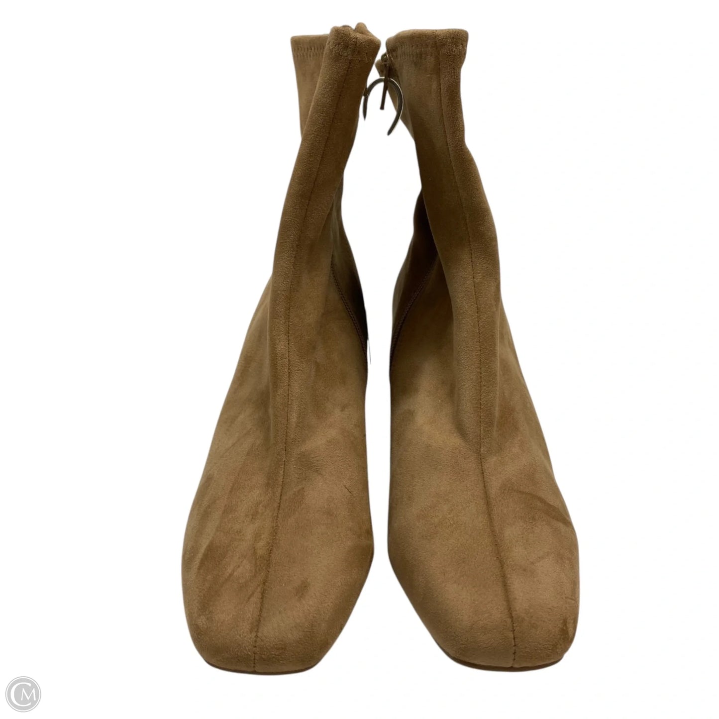 Boots Ankle Heels By A New Day In Tan, Size: 8