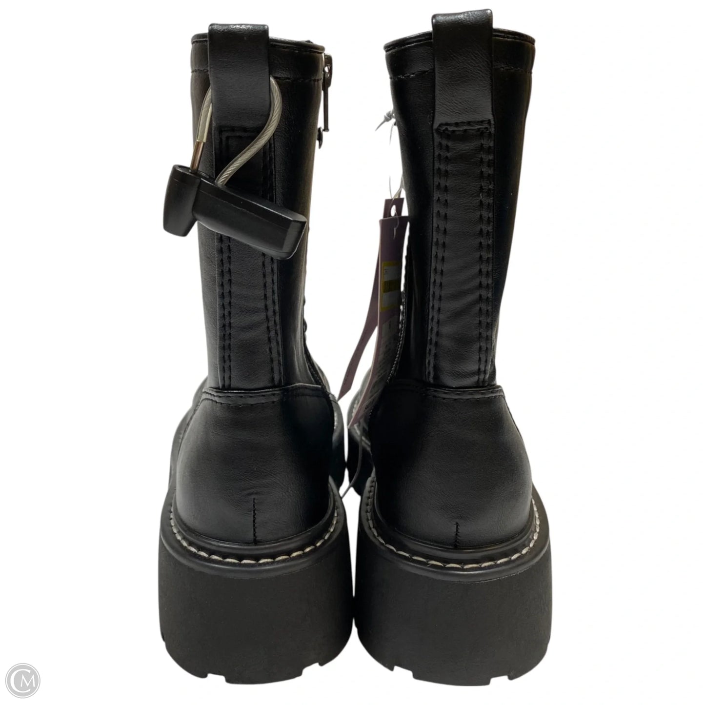 Boots Combat By Wild Fable In Black, Size: 6.5