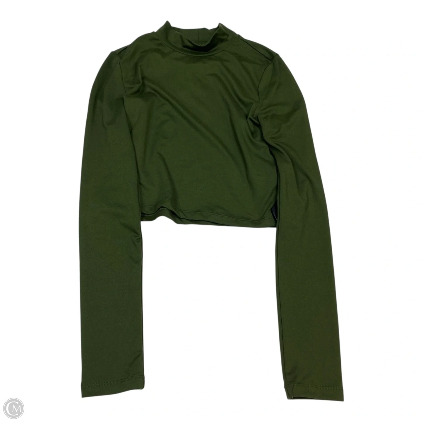 Top Long Sleeve Basic By Hunter & Brown In Green, Size: S