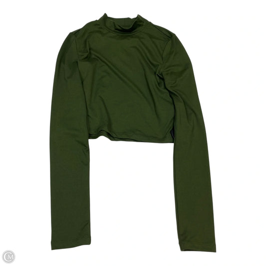 Top Long Sleeve Basic By Hunter & Brown In Green, Size: S