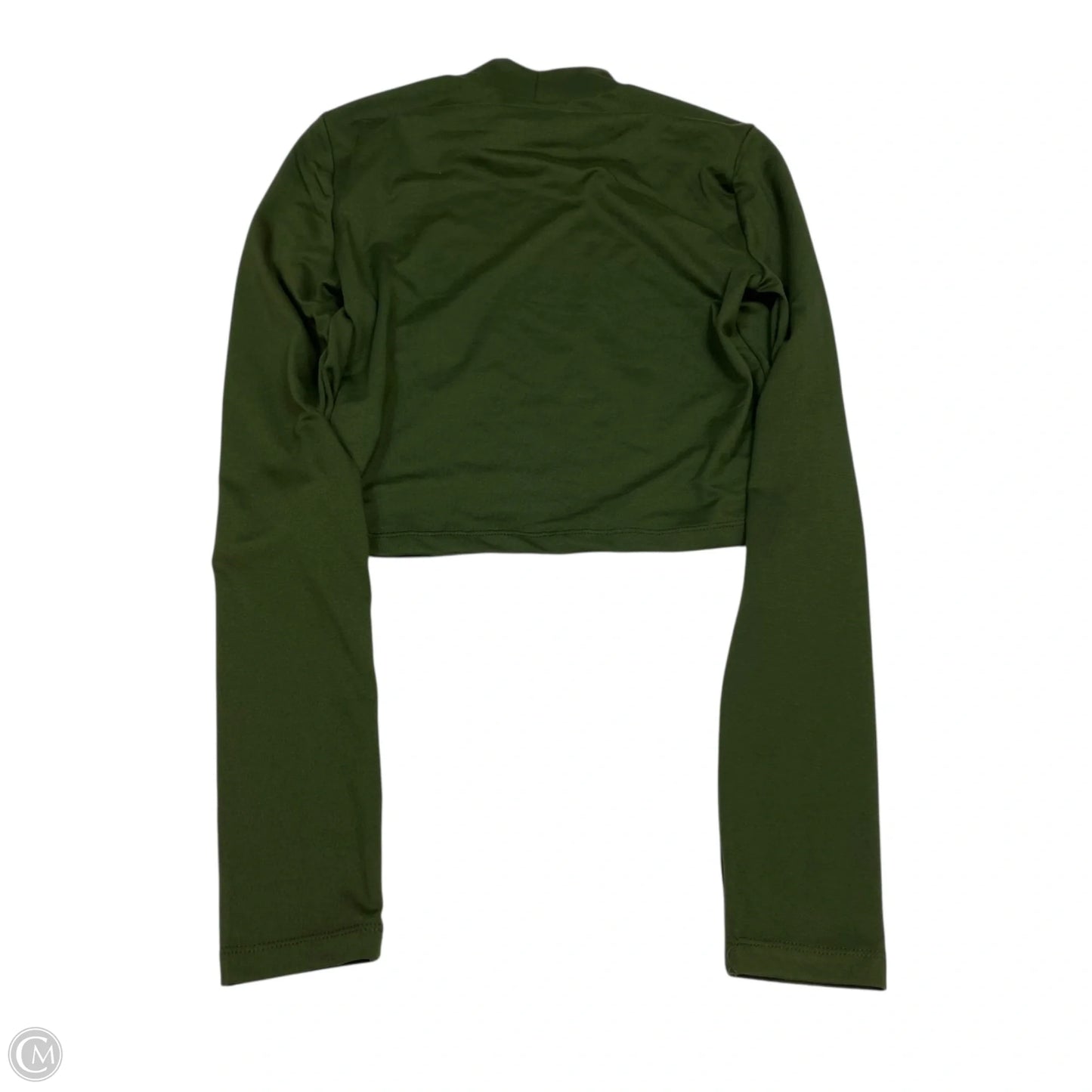 Top Long Sleeve Basic By Hunter & Brown In Green, Size: S