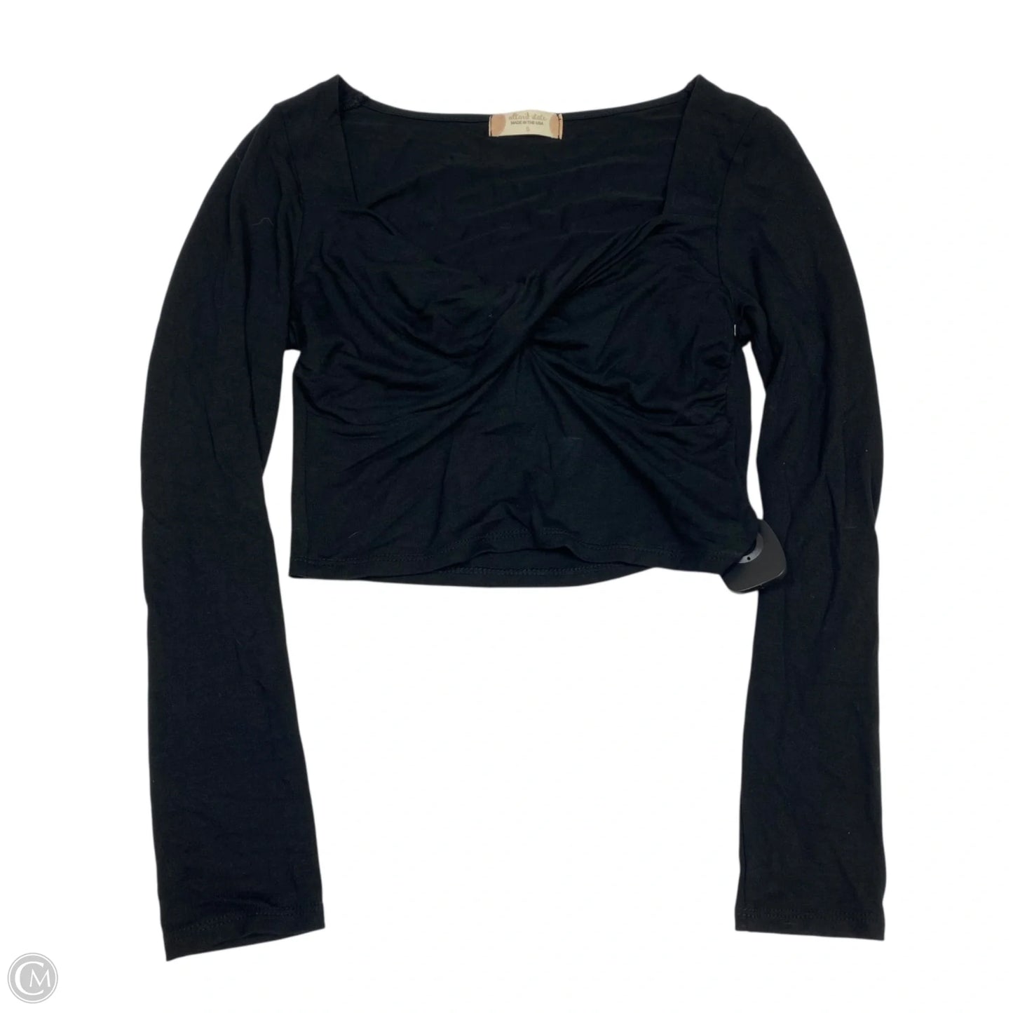 Top Long Sleeve By Altard State In Black, Size: S