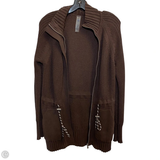 Sweater Cardigan By Lou And Grey In Brown, Size: Xs