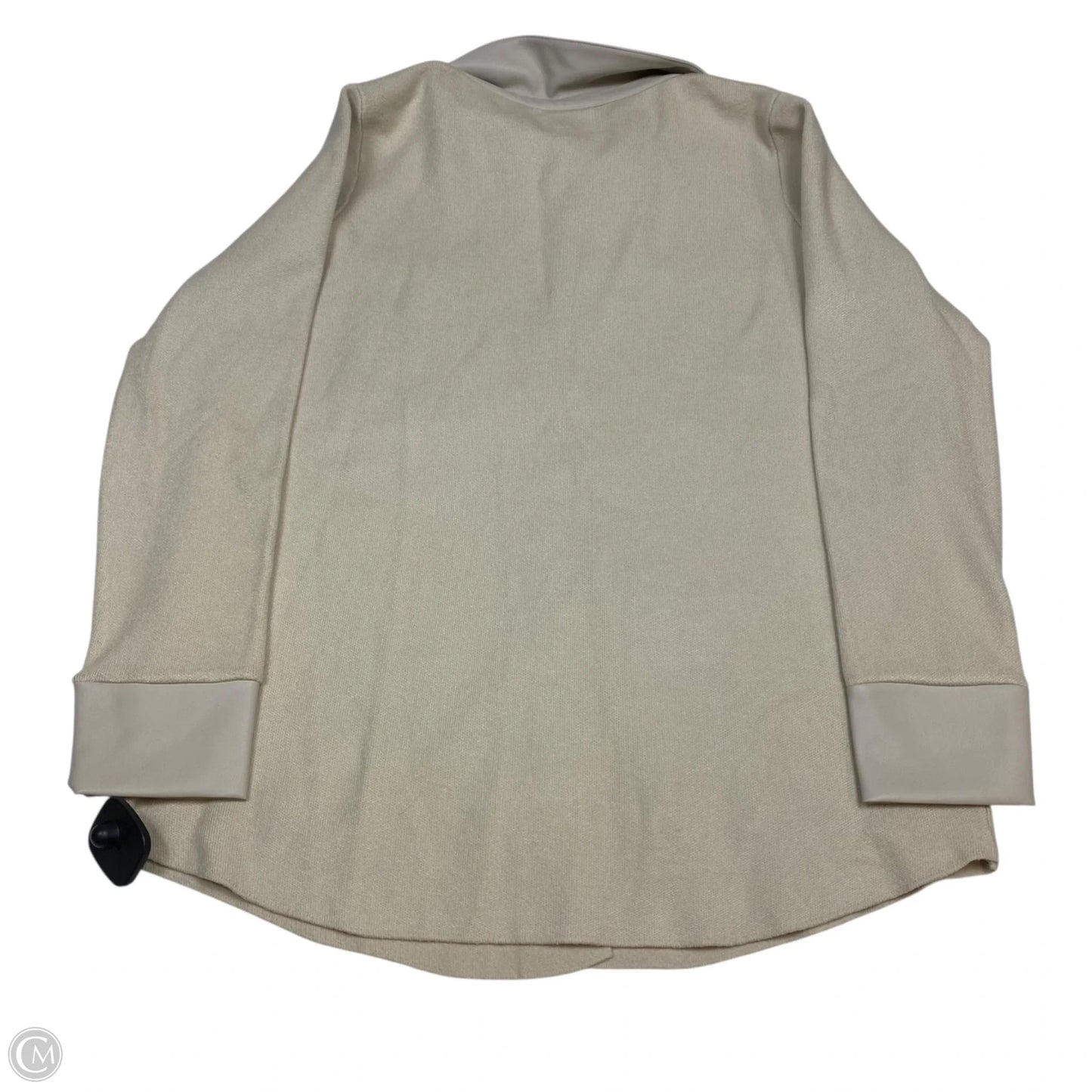 Sweater Cardigan By Sioni In Beige, Size: M