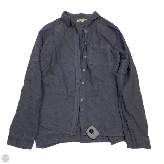 Top Long Sleeve By Harper In Grey, Size: S