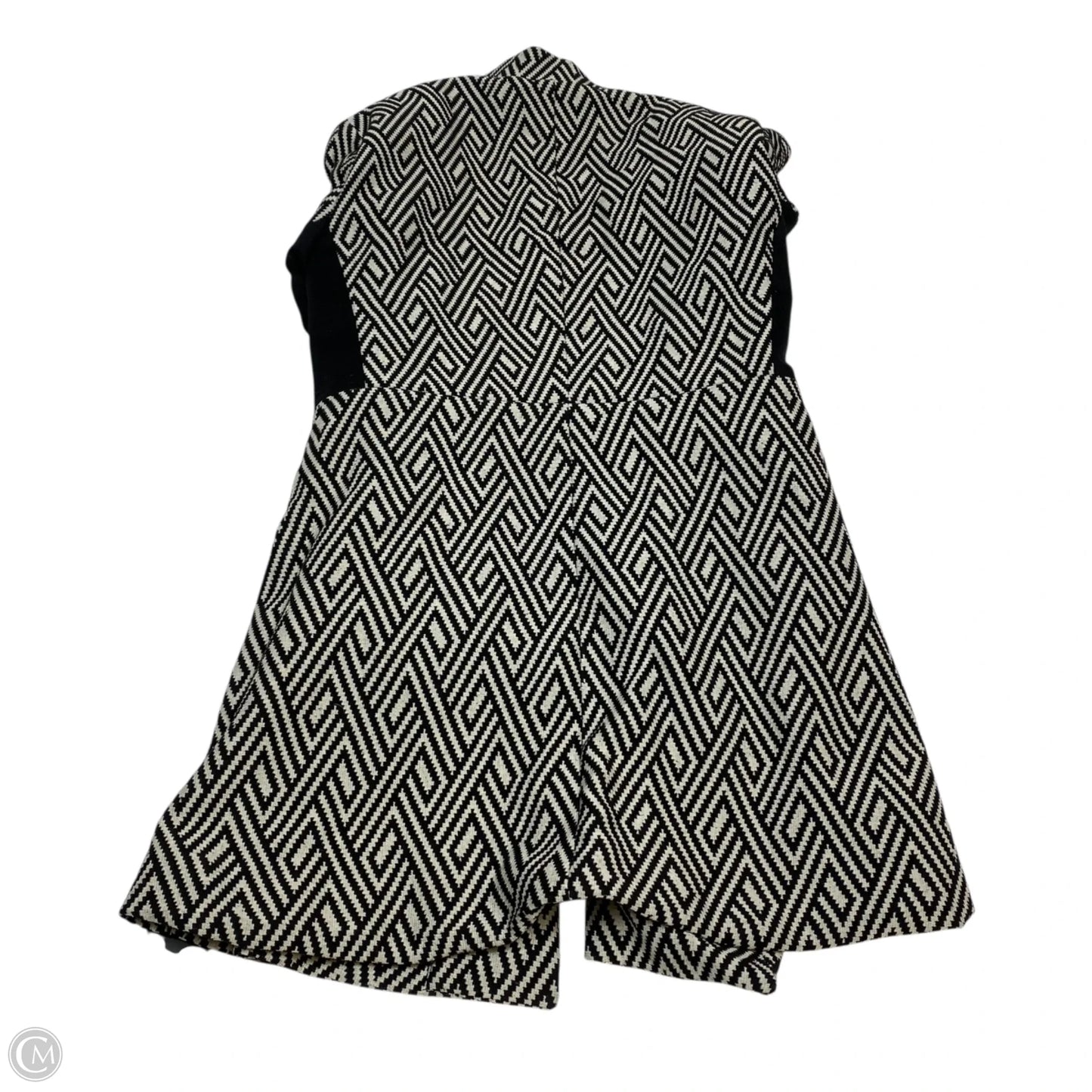 Blazer By Kasper In Black & Cream, Size: M