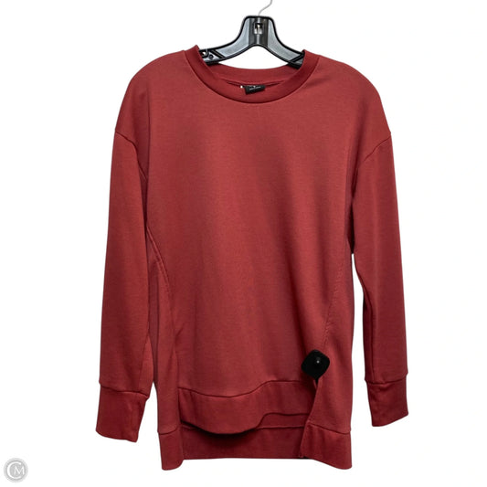 Athletic Sweatshirt Crewneck By New Balance In Red, Size: S