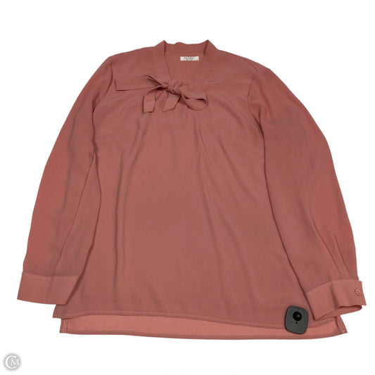 Top Long Sleeve By Soteer In Pink, Size: M