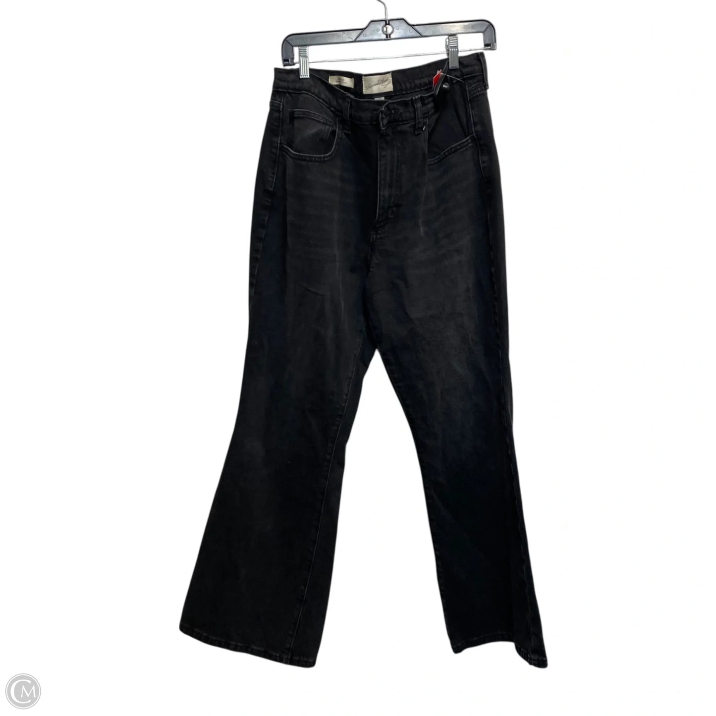 Jeans Flared By Universal Thread In Black Denim, Size: 14