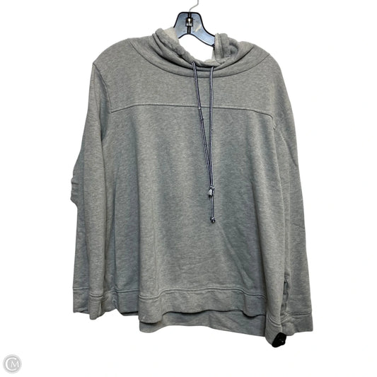 Sweatshirt Collar By Crown And Ivy In Grey, Size: 2x