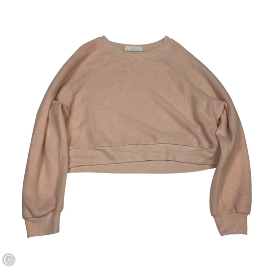 Top Long Sleeve By Double Zero In Pink, Size: S