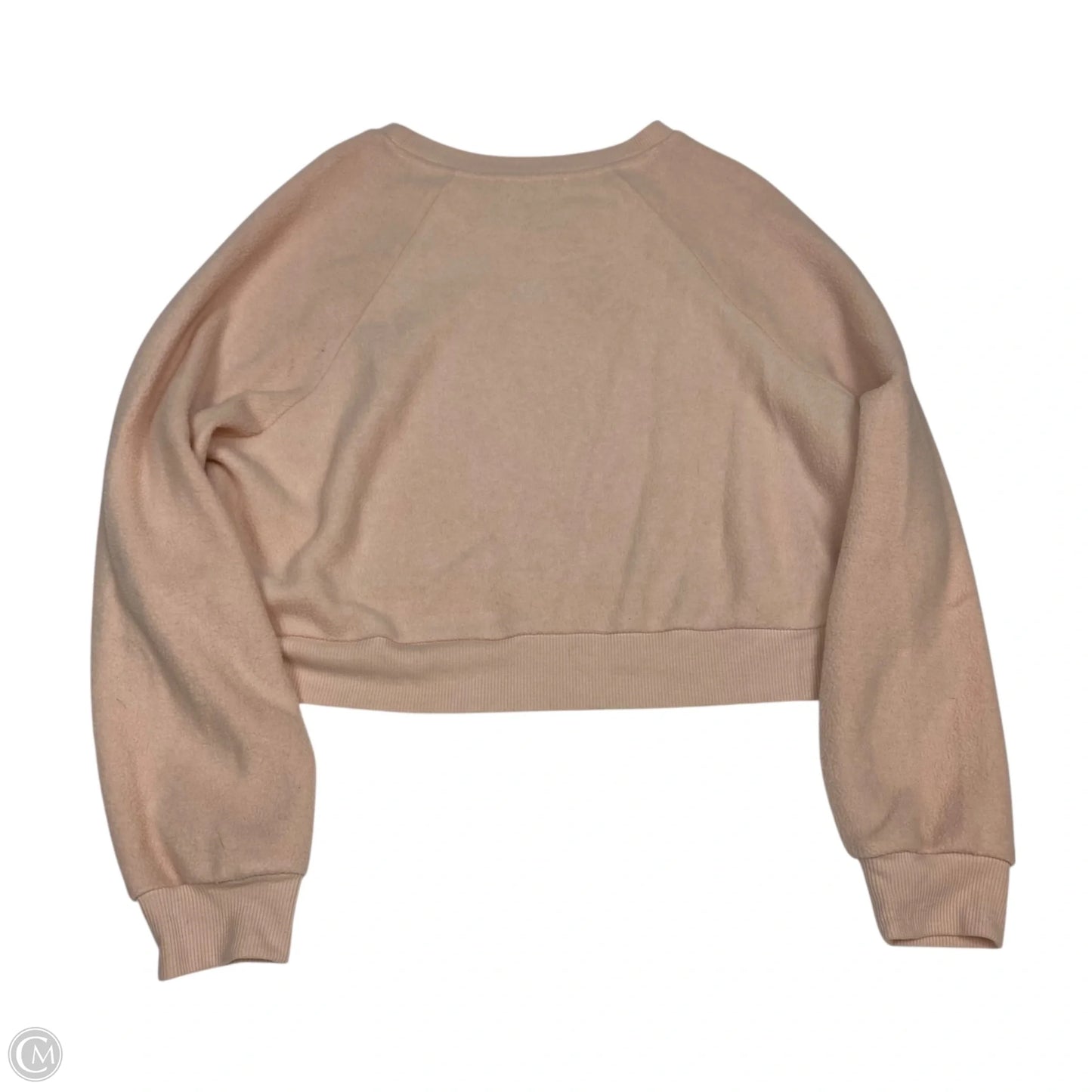 Top Long Sleeve By Double Zero In Pink, Size: S
