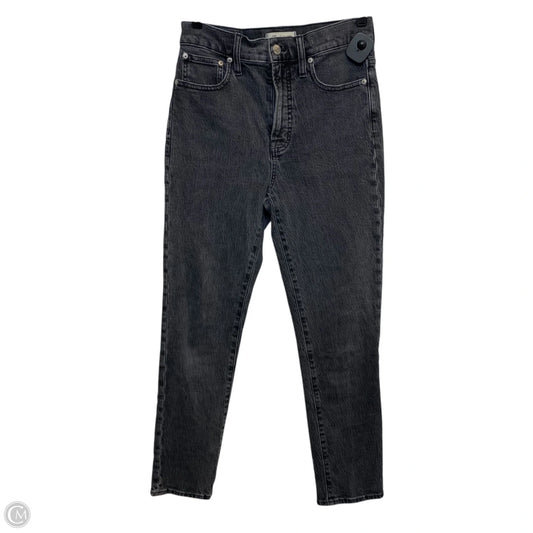 Jeans Skinny By Madewell In Grey Denim, Size: 2
