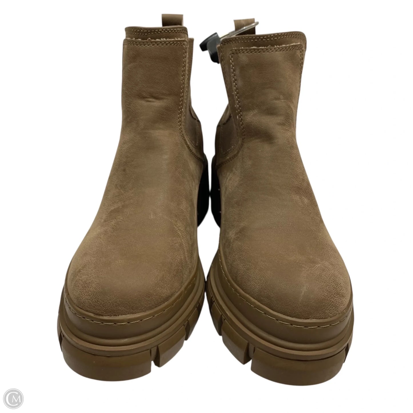 Boots Ankle Heels By Mia In Brown, Size: 8