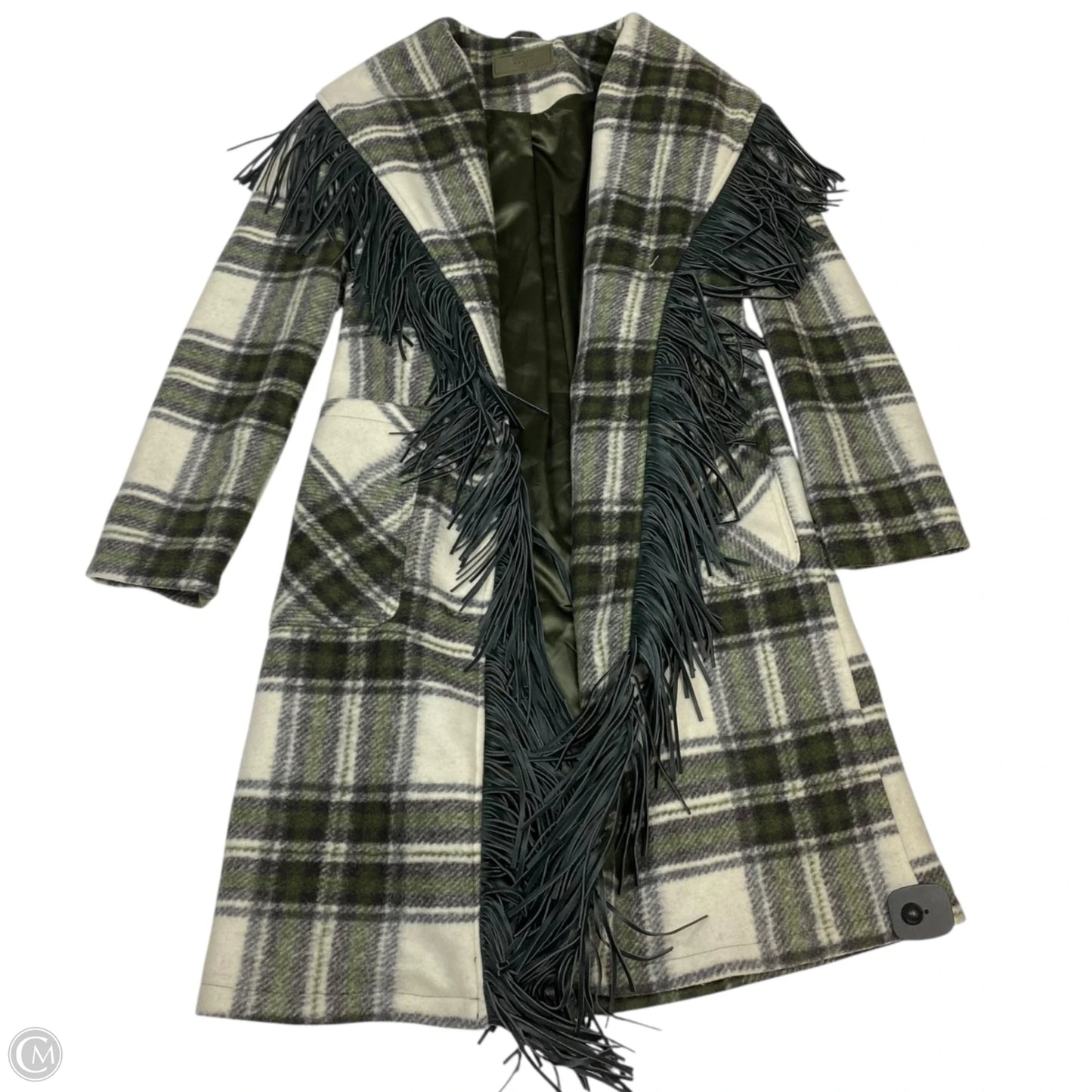 Jacket Other By Blanknyc In Green & White, Size: Xs