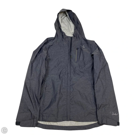 Jacket Windbreaker By Paradox In Grey, Size: L