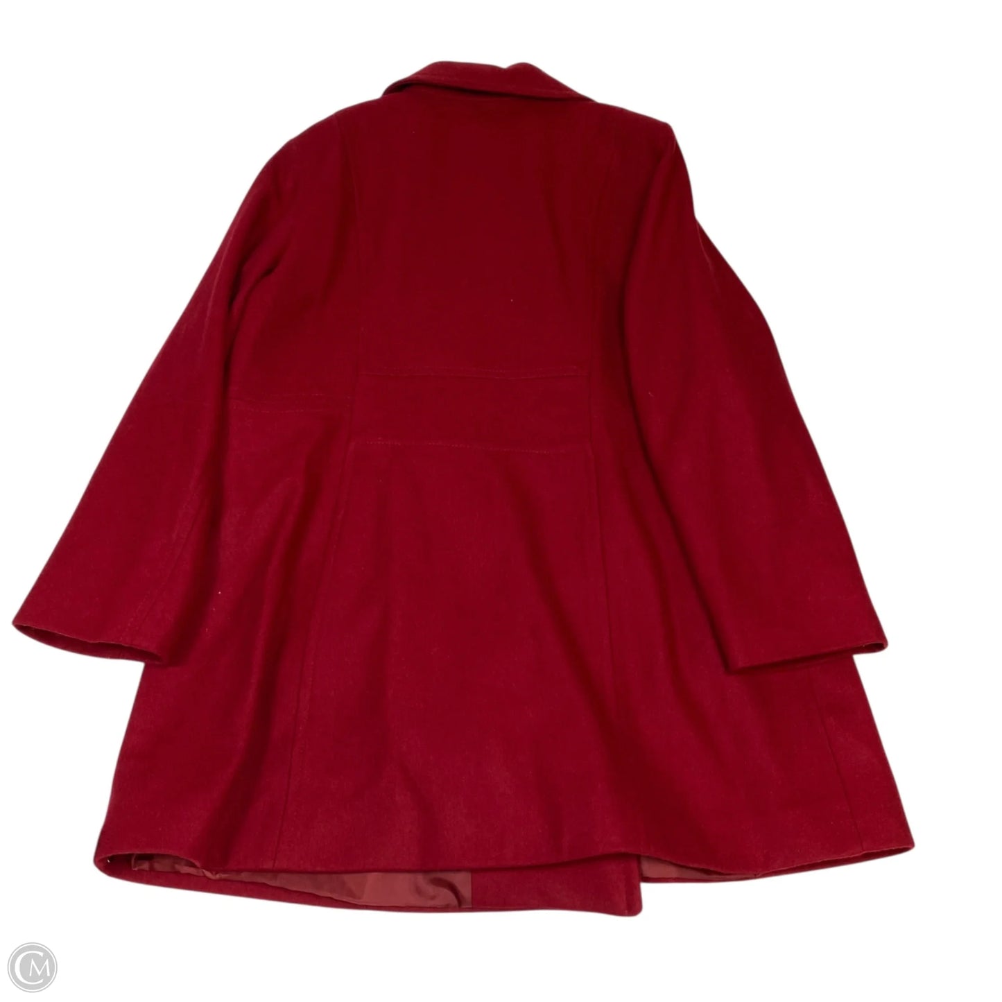 Coat Peacoat By London Fog In Red, Size: Xxl
