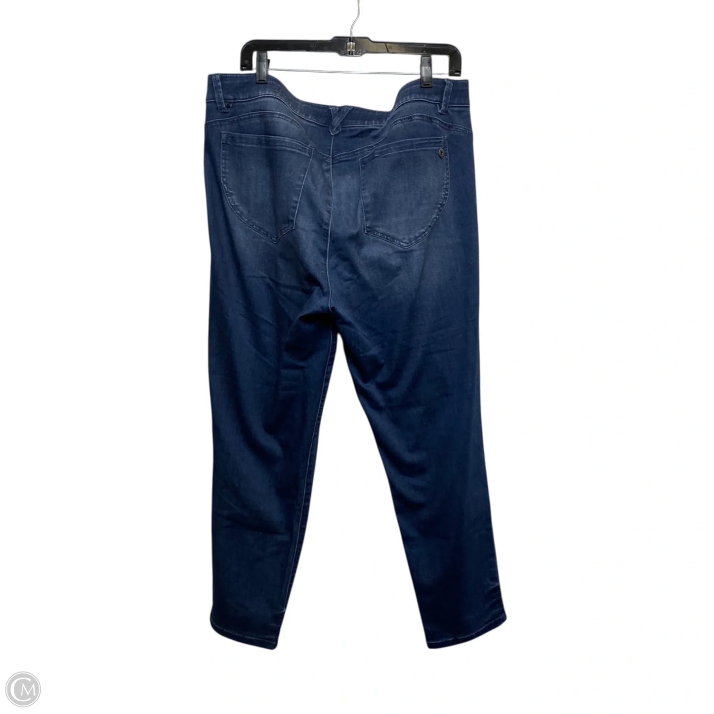 Jeans Skinny By Democracy In Blue Denim, Size: 16