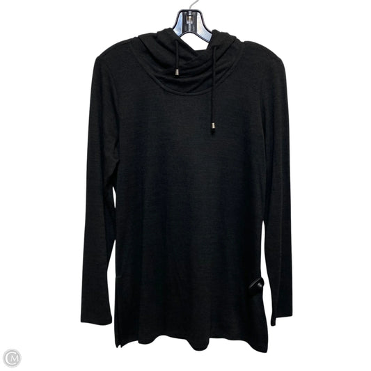 Top Long Sleeve By Premise In Black, Size: S