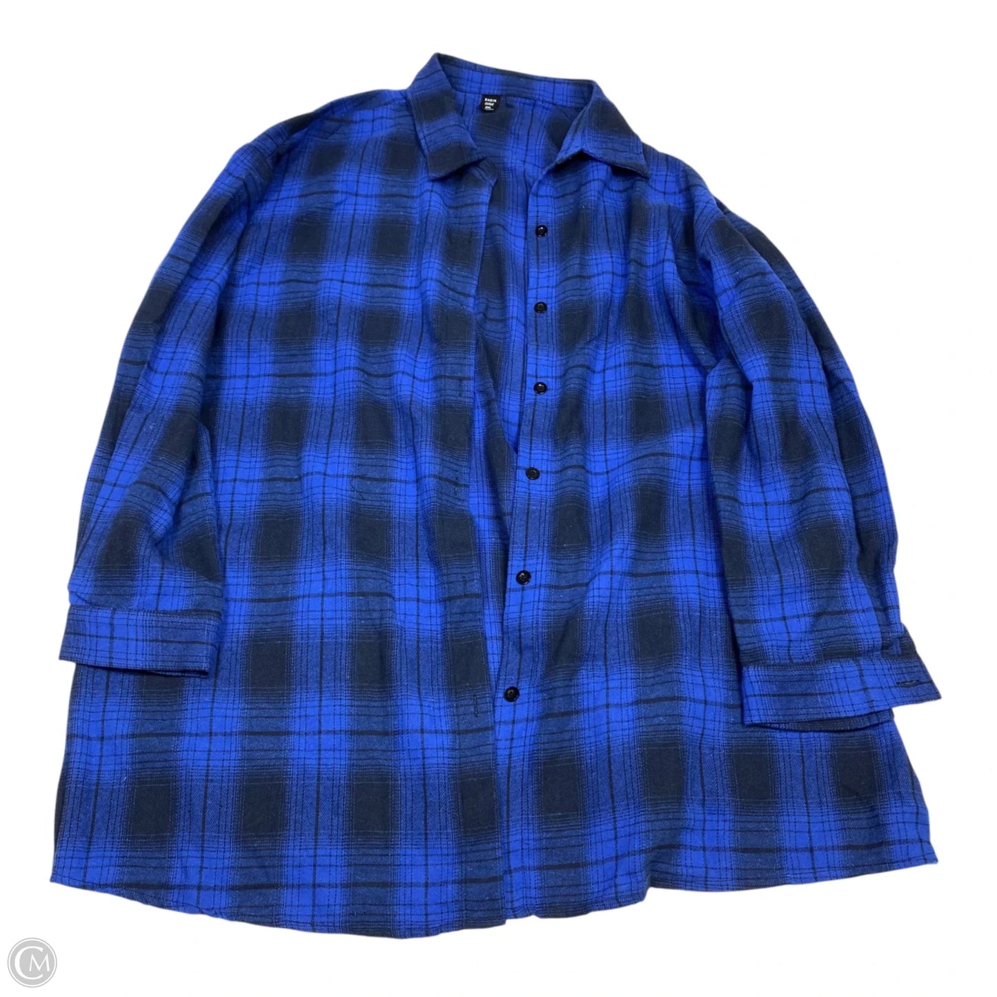 Top Long Sleeve By Intempo In Purple, Size: 2x