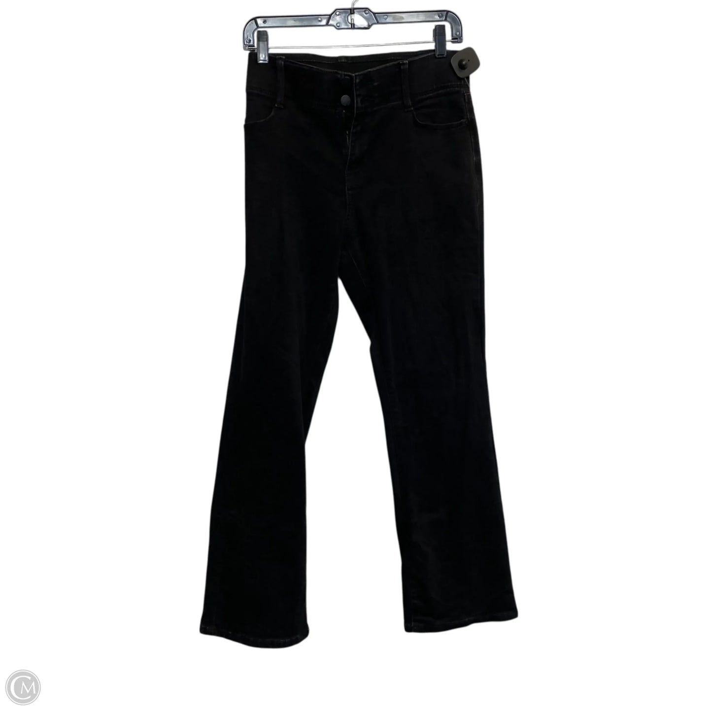 Jeans Boot Cut By Nine West Apparel In Black Denim, Size: 10