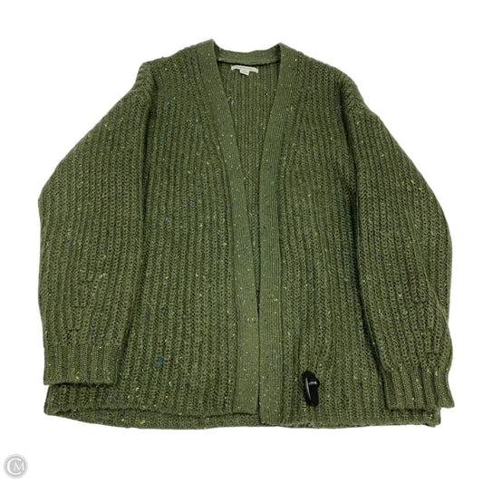 Sweater Cardigan By American Eagle In Green, Size: S