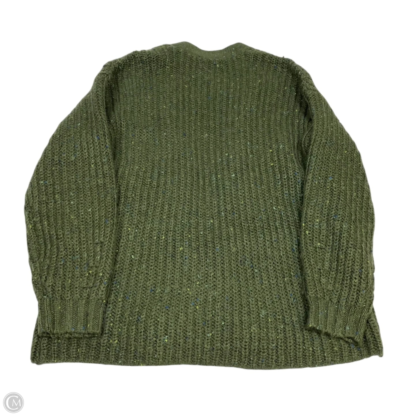 Sweater Cardigan By American Eagle In Green, Size: S