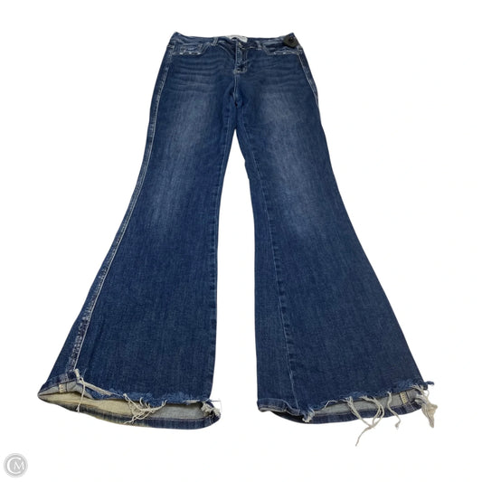Jeans Flared By Flying Monkey In Blue Denim, Size: 6