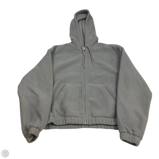 Jacket Fleece By Divided In Grey, Size: Xxs