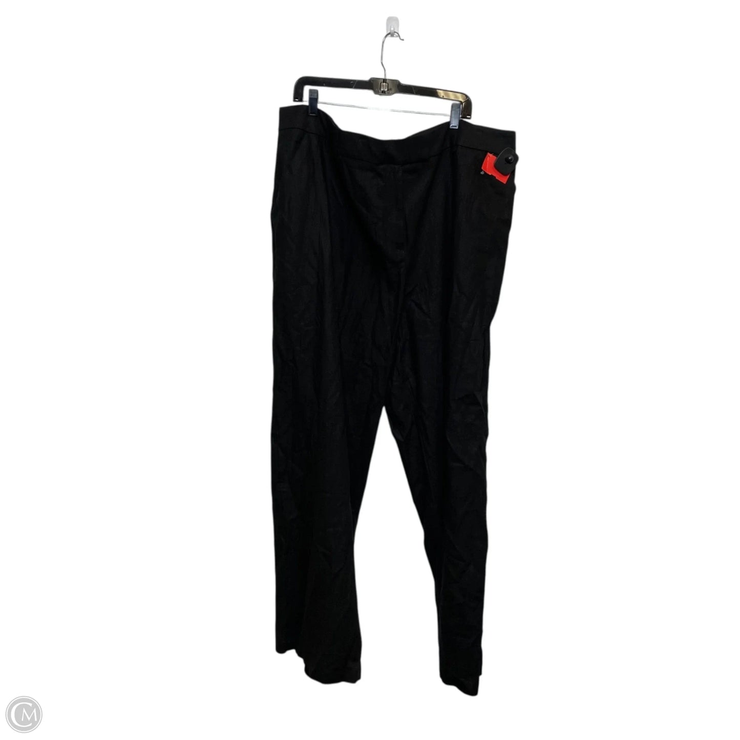 Pants Wide Leg By Scoop In Black, Size: 22