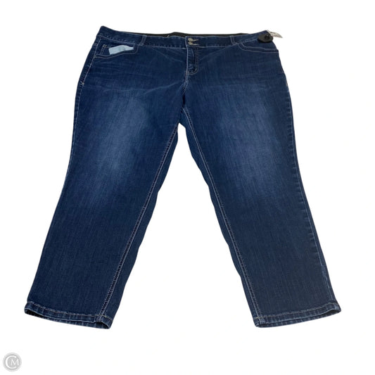 Jeans Skinny By Lane Bryant In Blue Denim, Size: 24