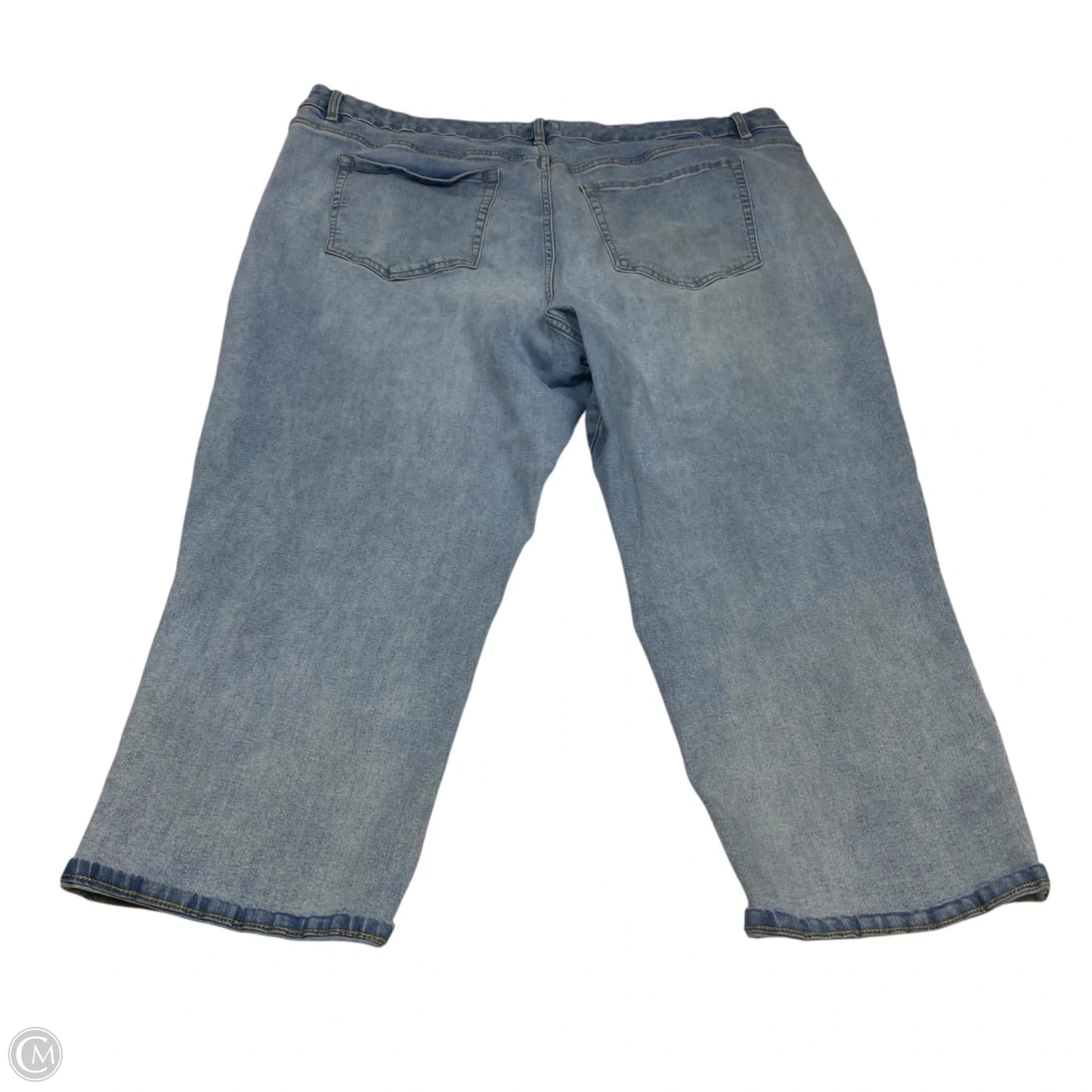 Jeans Straight By Lane Bryant In Blue Denim, Size: 24