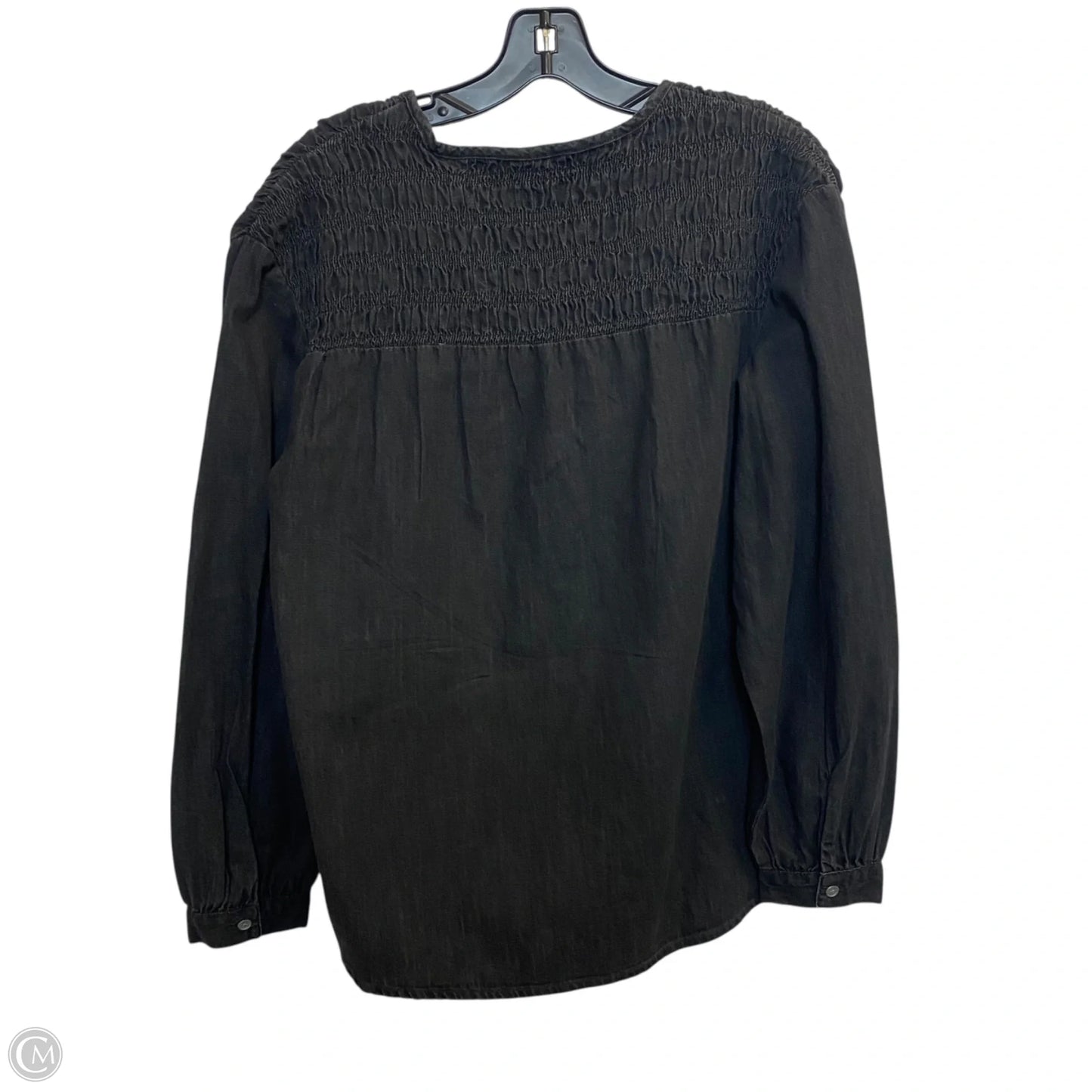 Top Long Sleeve By Time And Tru In Grey, Size: S