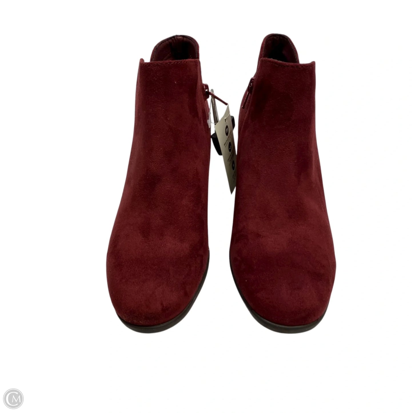 Boots Ankle Heels By Kim Rogers In Red, Size: 7