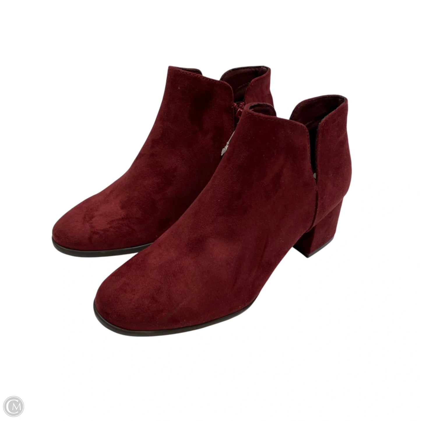 Boots Ankle Heels By Kim Rogers In Red, Size: 7