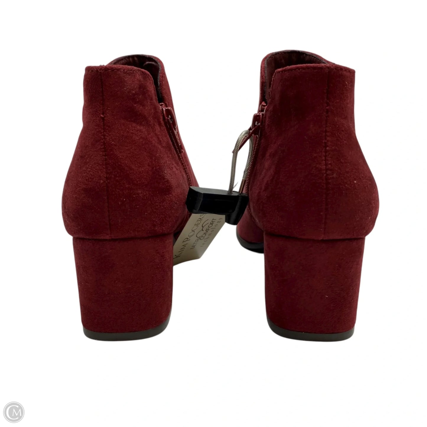 Boots Ankle Heels By Kim Rogers In Red, Size: 7