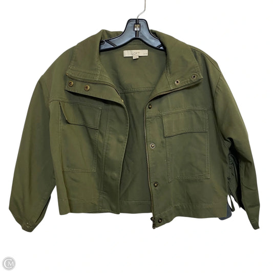 Jacket Utility By Loft In Green, Size: Xxsp