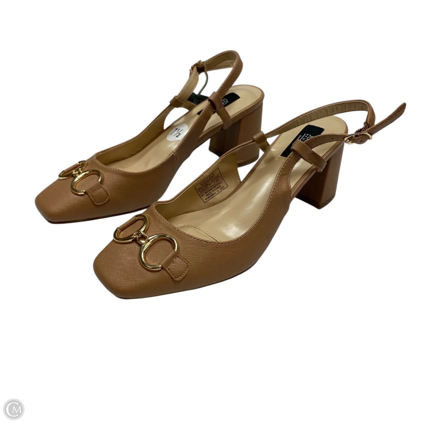 Shoes Heels Block By Jones New York In Brown, Size: 7.5