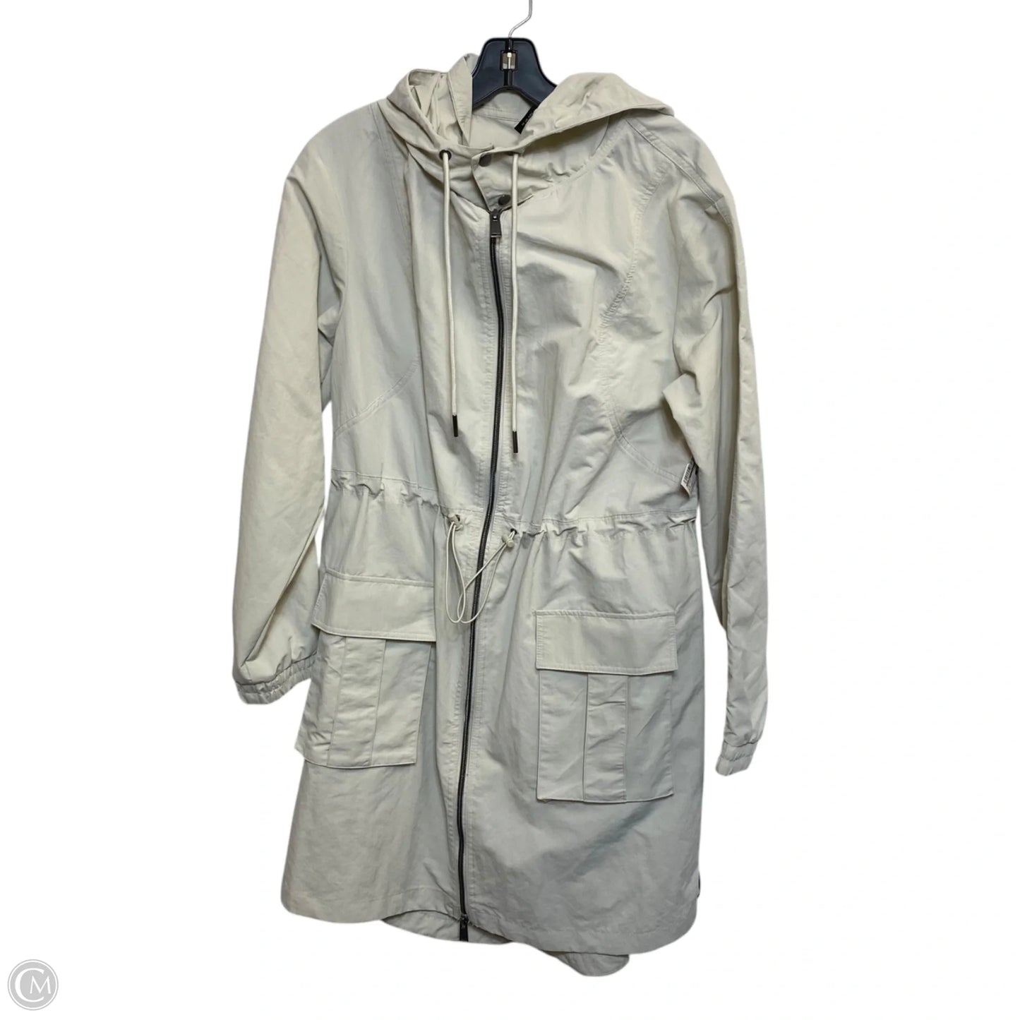 Athletic Jacket By Avia In Beige, Size: M