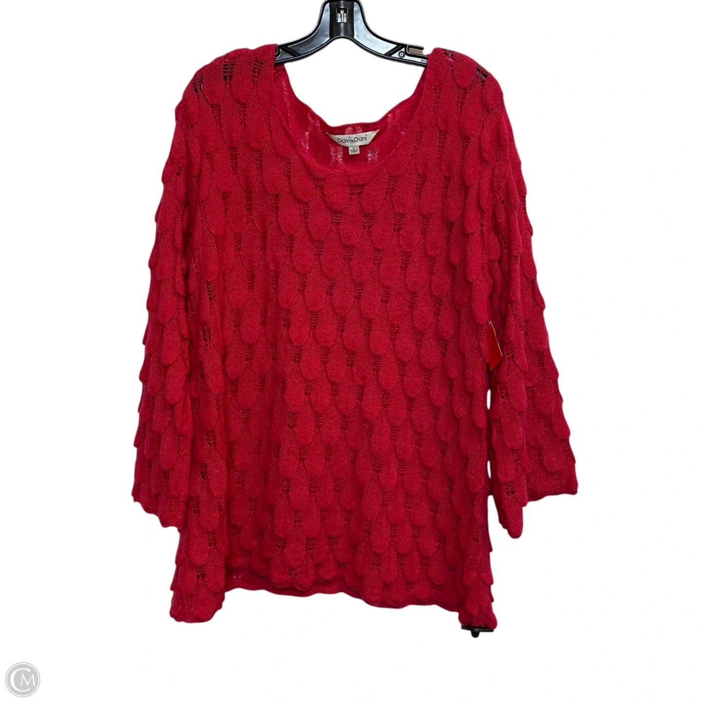 Sweater By Davi & Dani In Pink, Size: L