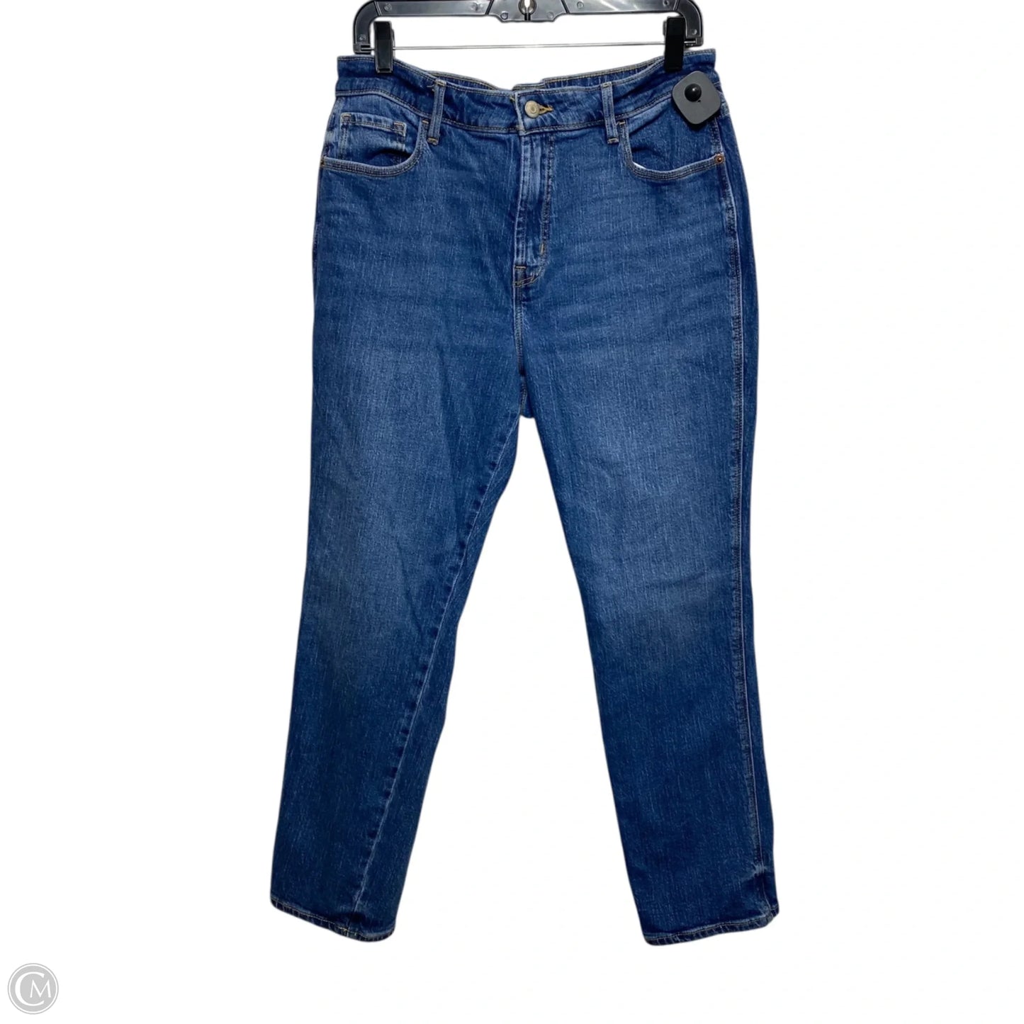 Jeans Straight By Old Navy In Blue Denim, Size: 12