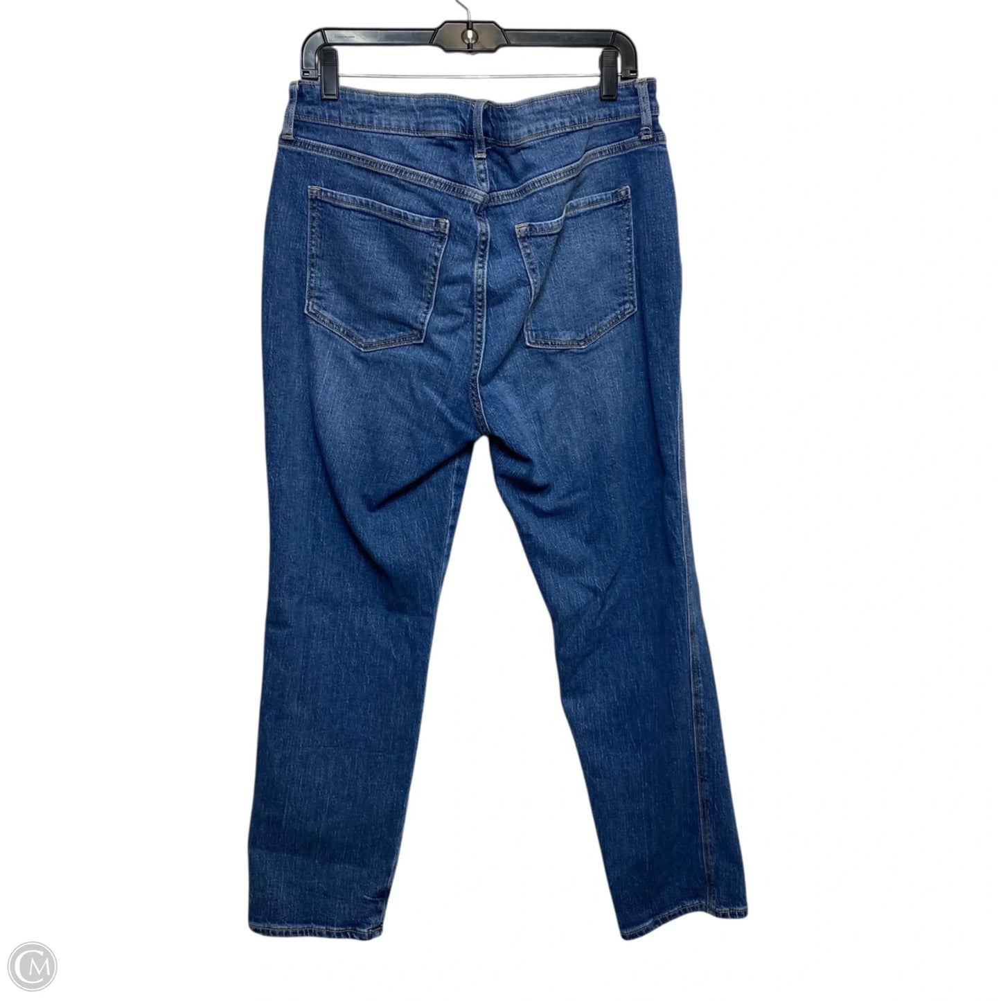 Jeans Straight By Old Navy In Blue Denim, Size: 12